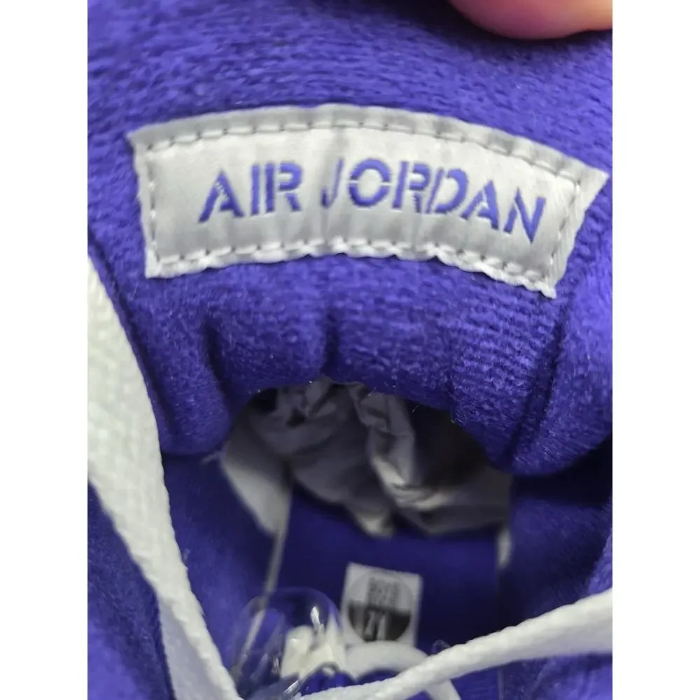 Nike Air Jordan 5 Retro GS Dark Concord 7Y White Purple 440888-141 New Box